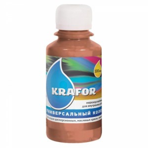Колер KRAFOR №22 универсальный шоколад 100 мл