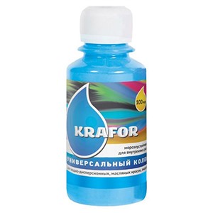 Колер KRAFOR №17 универсальный голубой 100 мл