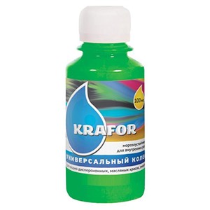 Колер KRAFOR №24 универсальный зеленый 100 мл