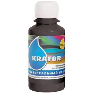 Колер KRAFOR №21 универсальный черный 100 мл