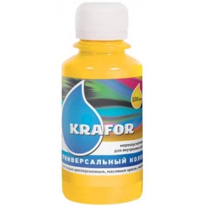 Колер KRAFOR №2 универсальный желтый 100 мг