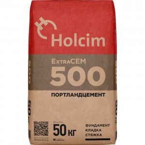 Цемент М-500 50кг HOLCIM