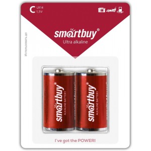 Батарейка алкалиновая Smartbuy LR14/2B  (12/192) (SBBA-C02B) Smartbuy