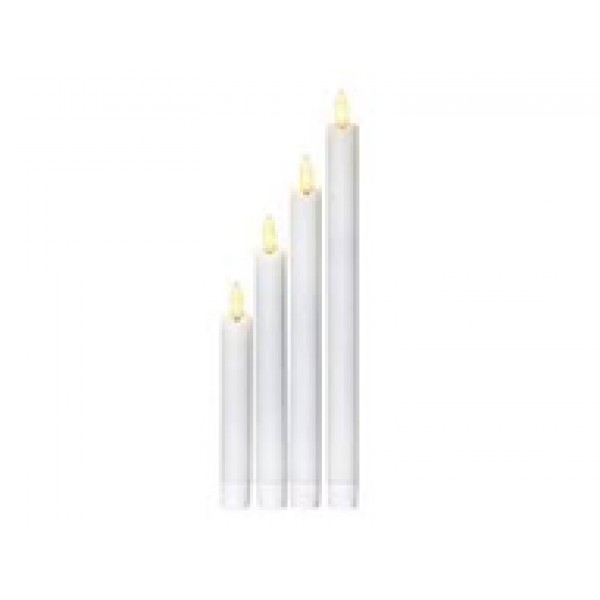 Свечи восковые белые ф24мм L-27cм