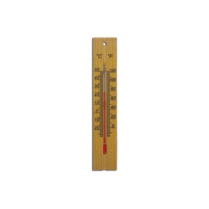 Термометр бытовой комнатный деревянный  ТБ-206