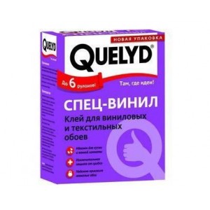 Клей QUELYD "Спец-винил" для виниловых и текстильных обоев 300 г