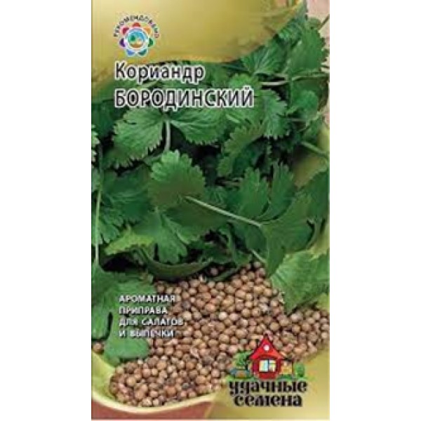 семена зеленных культур кориандр бородинский