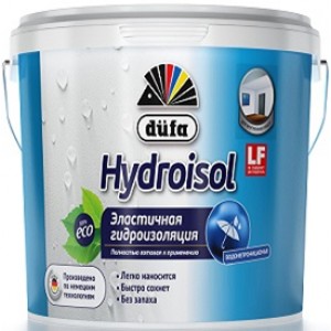 Состав гидроизоляционный эластичный Dufa Hudroisol голубой 3кг