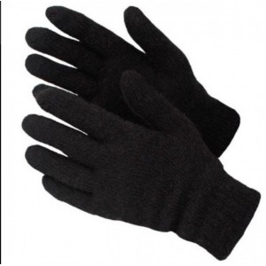 перчатки зимние черные