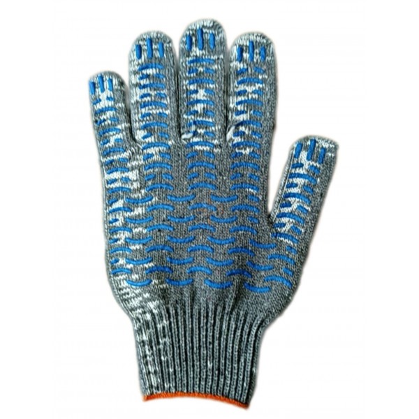 перчатки х/б 10кл.5нит с пвх волна