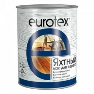 Лак Яхтный евротекс глянцевый 0,75л (6) 