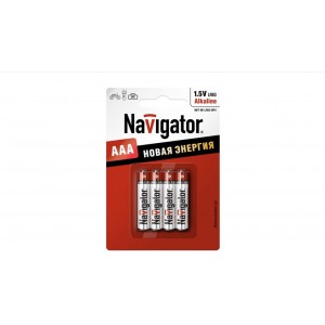 элемент питания Navigator 94751 NBT-NE-LR03-BP4 (AAА)м