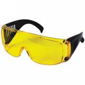 очки защитные с дужками желтые код 7015008