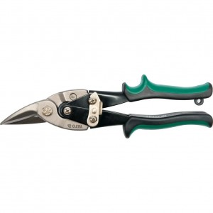 Ножницы по металлу YATO 250мм правые (макс 1,5мм) (сталь CrMo HRC 56-62) двухкомпонентные рукоятки