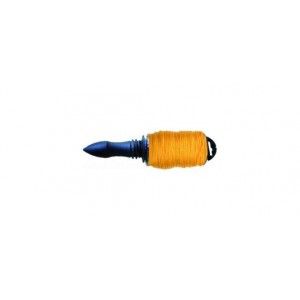 шнур разметочный, 3 пряди, крученый на пластиковой катушке с ручкой, o2ммх50м, код 1591235