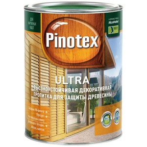 Антисептик Pinotex Ultra полуглянцевый орегон 1 л