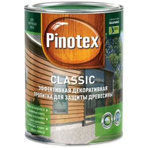 Антисептик Pinotex Classic полуматовый орех 1 л