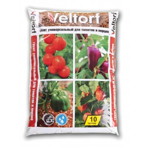Грунт VELTORF универсальный для томатов и перцев 10 л