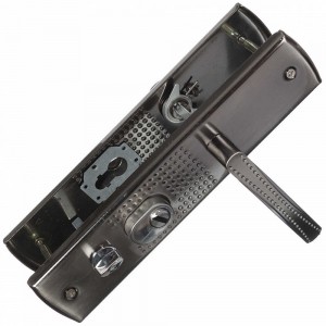 MAXI Locks Ручка на планке для китайских дверей MAXI Locks M51-U-SN Матовый никель