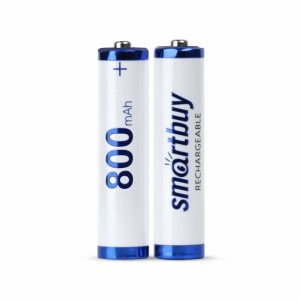 Аккумулятор NiMh Smartbuy AAA/2BL 800 mAh (24/240) (SBBR-3A02BL800)
